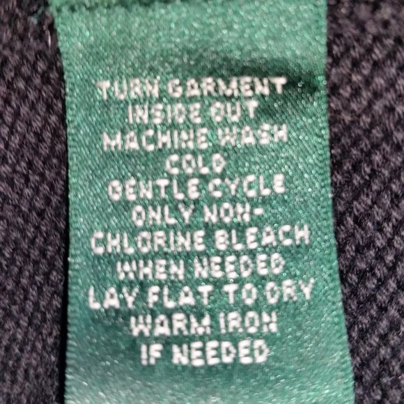 Ralph Lauren  black toggle neck sweater EUC - Picture 4 of 5